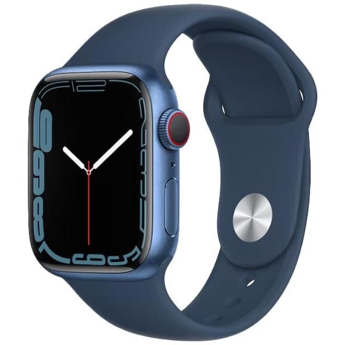 Apple Watch Series 7 2021, GPS, Aluminium 41mm N/A Blue Kato nov