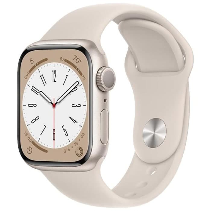 Apple Watch Series 8 2022, GPS, Aluminium 41mm N/A Starlight Mnogo dobro