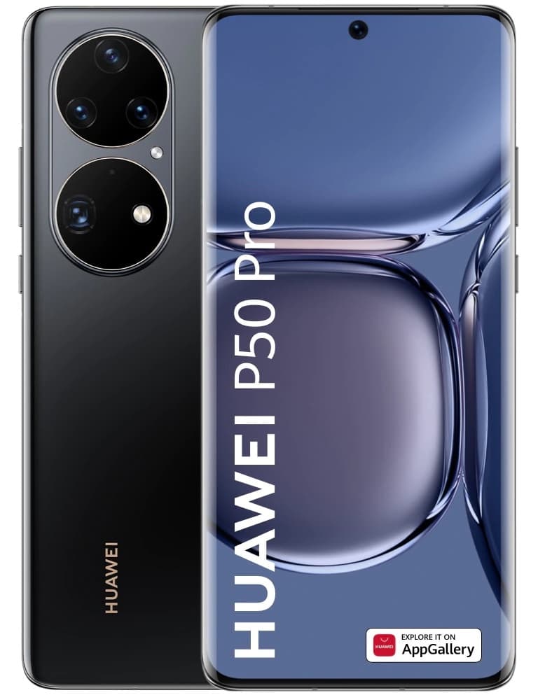 Huawei P50 Pro 256 GB Golden Black Kato nov